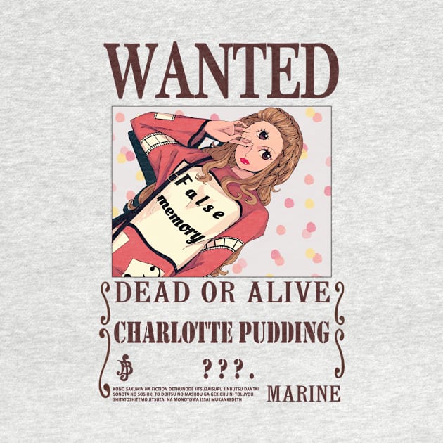 Charlotte Pudding One Piece Wanted by Teedream